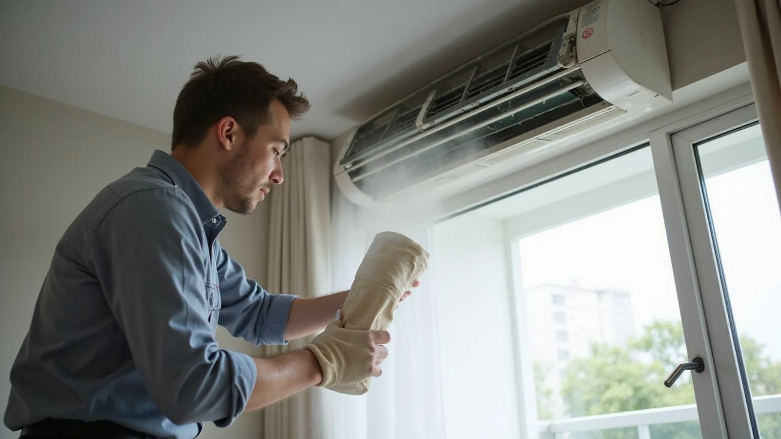 Aircond Chemical Wash & Chemical Overhaul service in Petaling Jaya