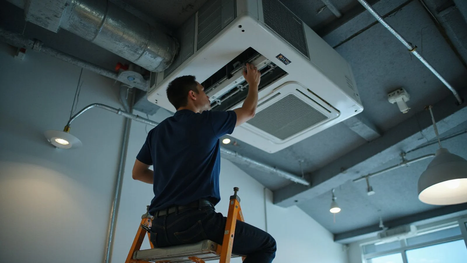 Cassette Aircond Servicing service in Petaling Jaya